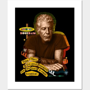 Anthony Bourdain Posters and Art